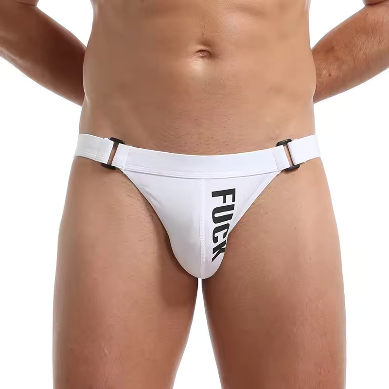European American Men's Low-Rise Sexy Thong Comfortable Classic Rise Underwear with Hip Lifting Temptation Foreign Trade