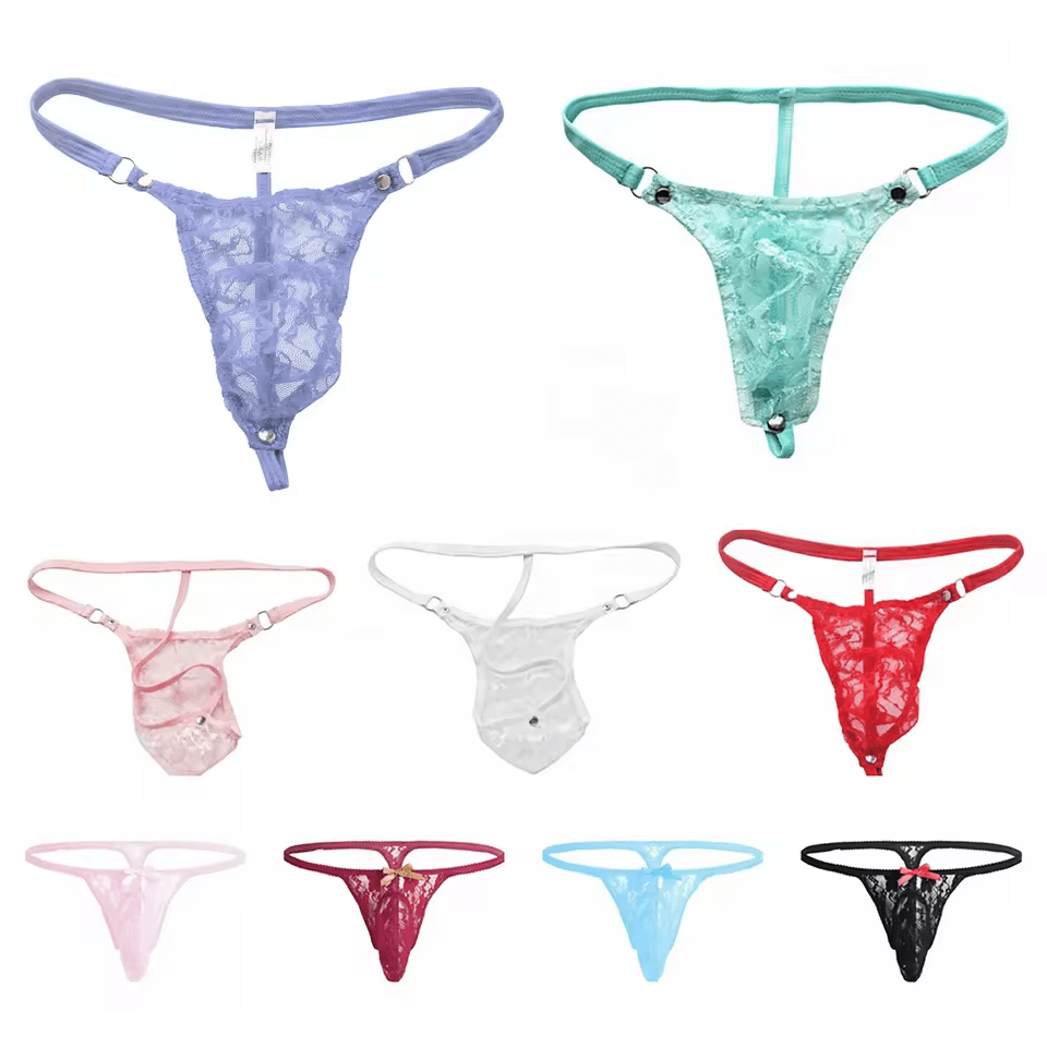 Man Lingerie Thong Transparent Men's Sexy Underwear